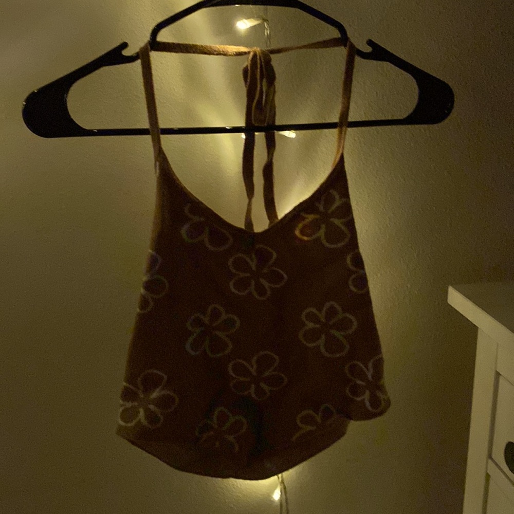 Beachy halter top